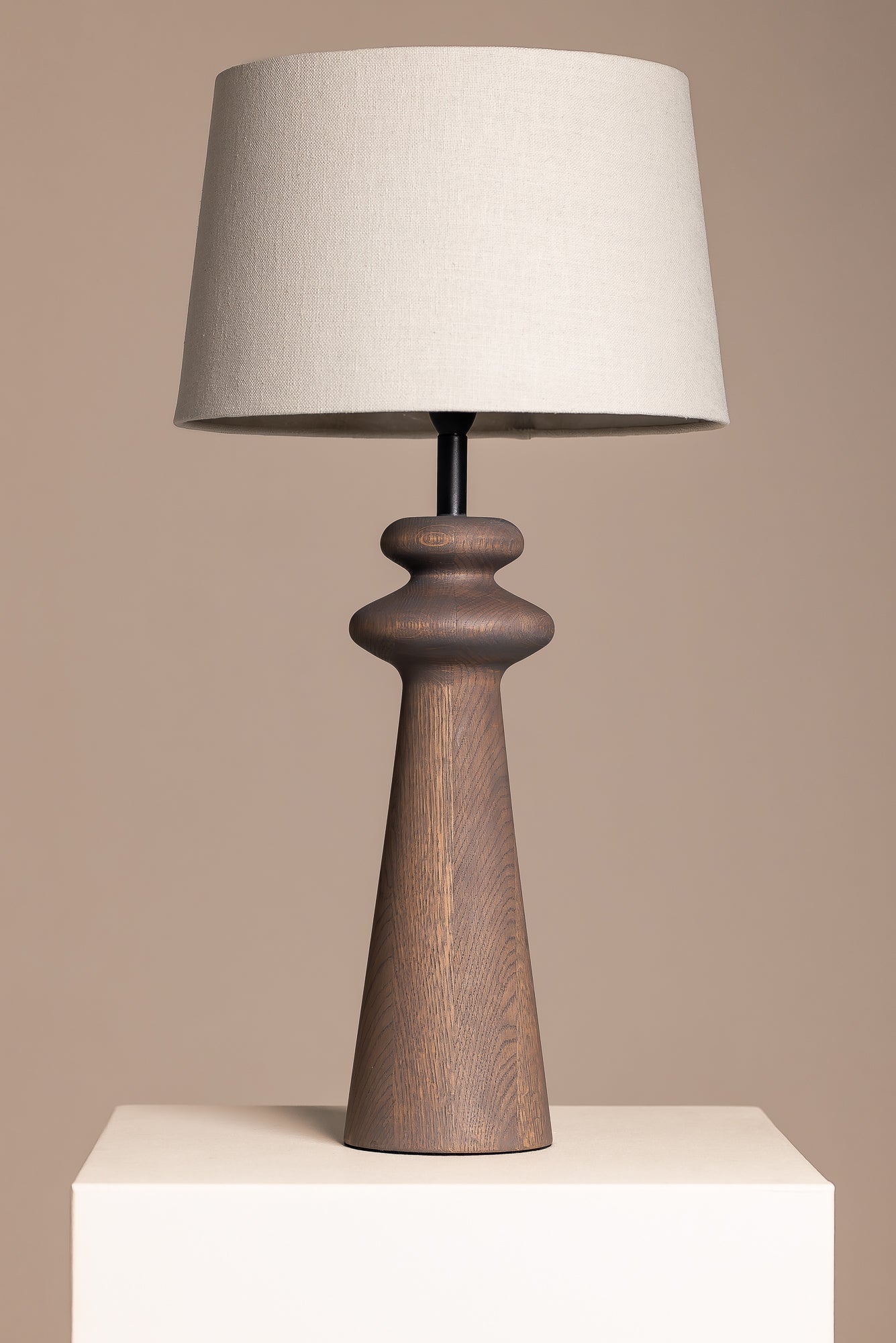 Tapered Drum 100% Cotton Lamp Shade in Chino
