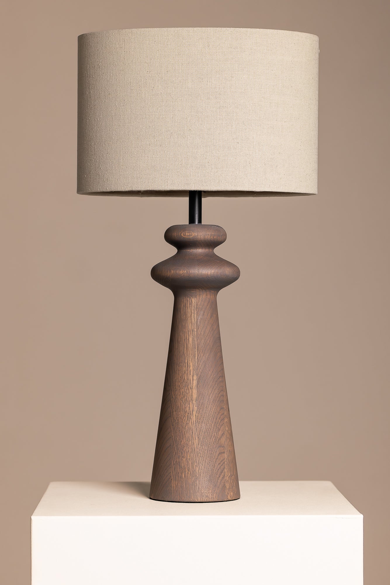 Oval 100% Cotton Lamp Shade in Antique