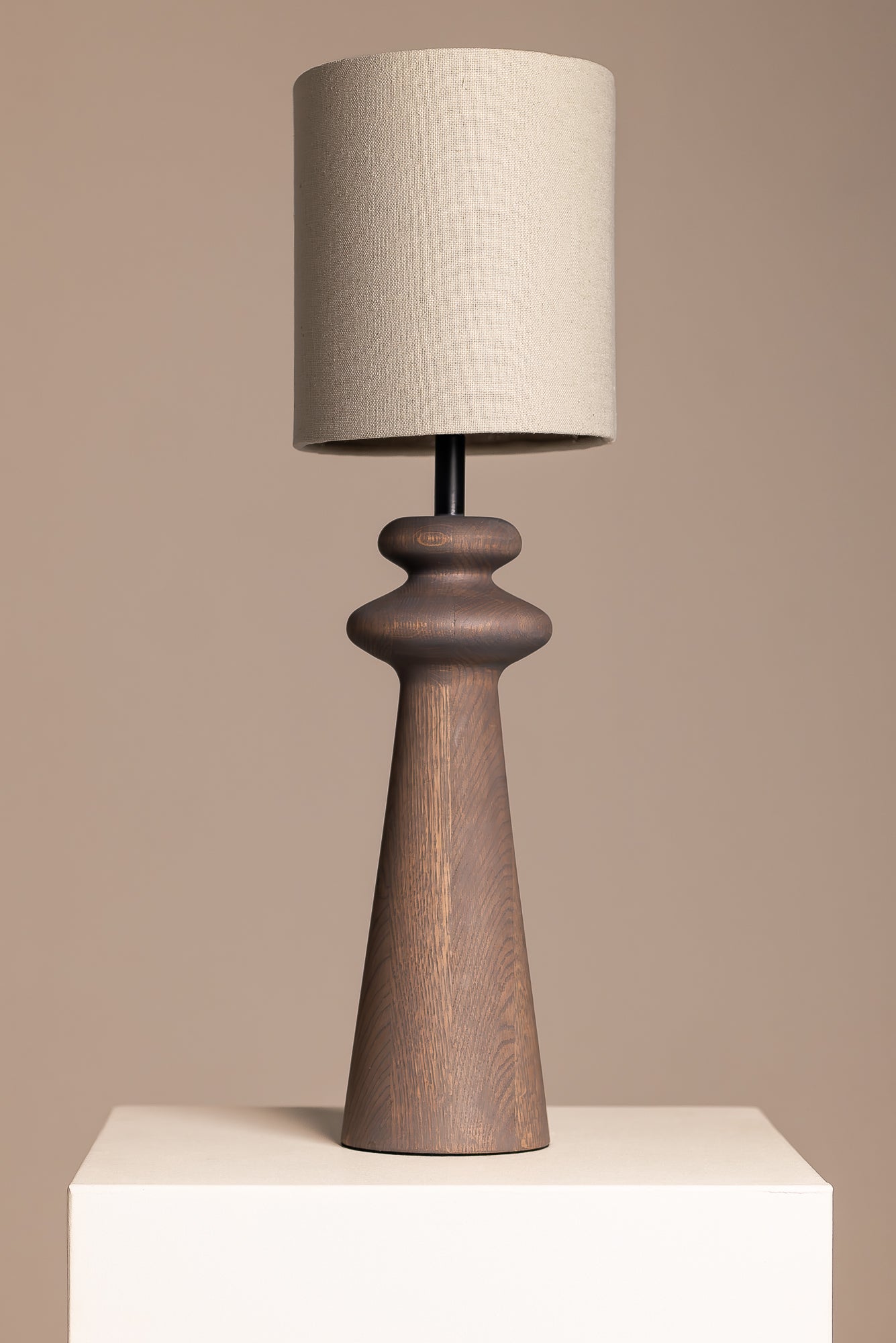 Oval 100% Cotton Lamp Shade in Antique