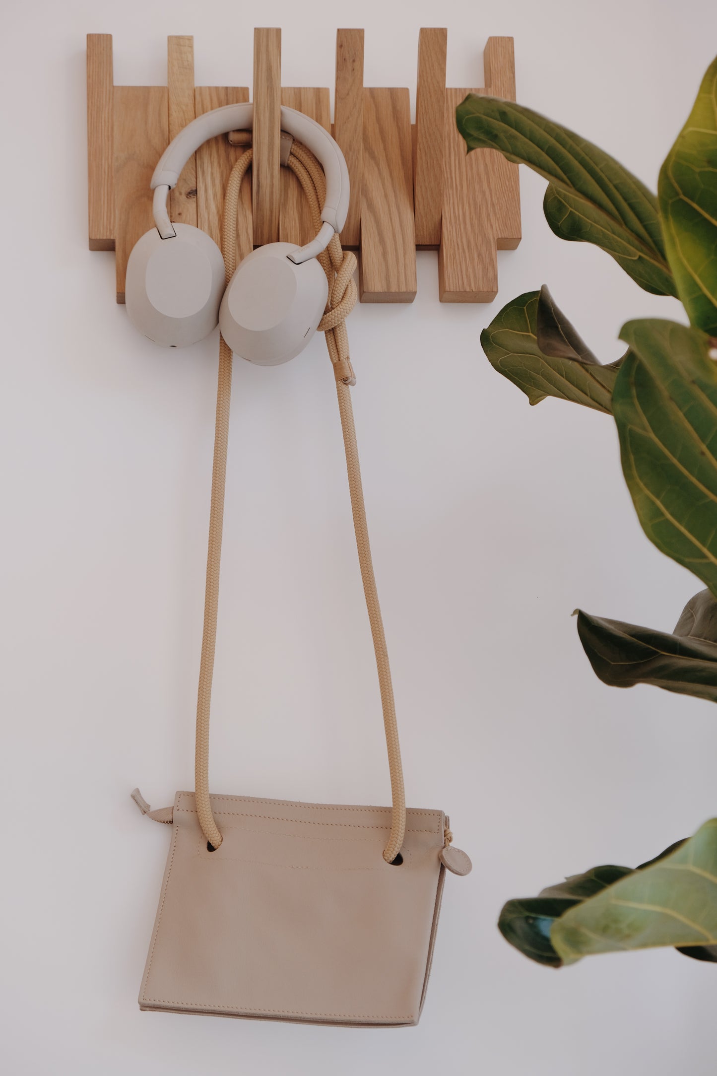 Branch Wall Rack in Olive Grey