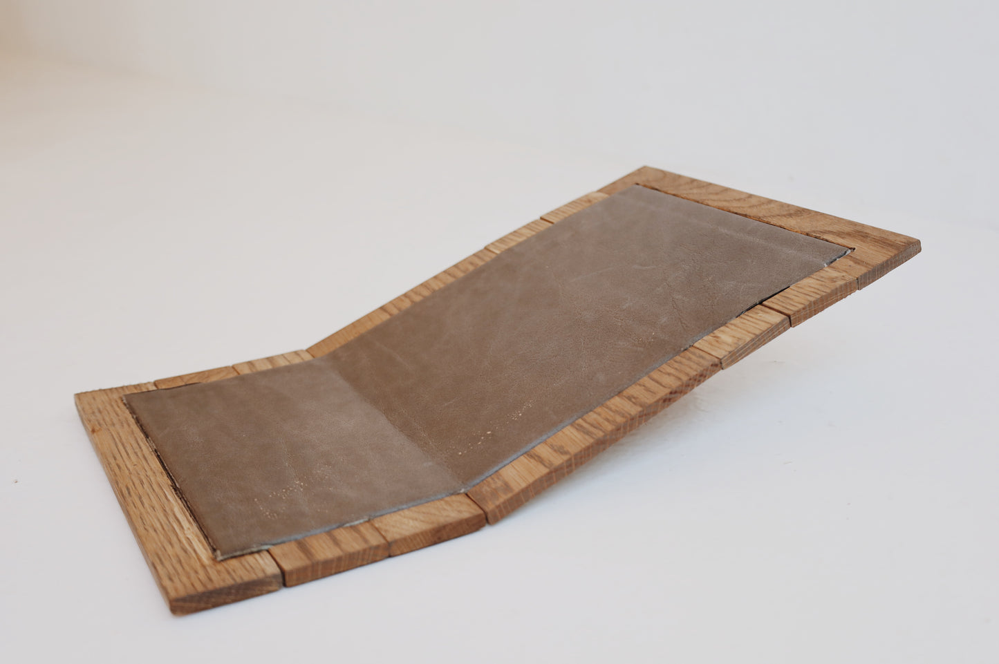 Armrest Tray in Ash Grey