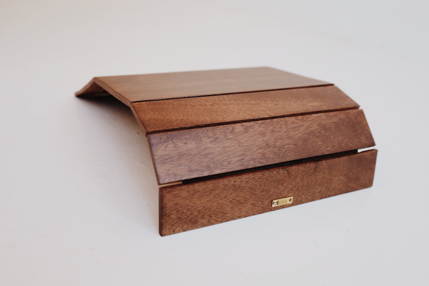 Armrest Tray in African Mahogany