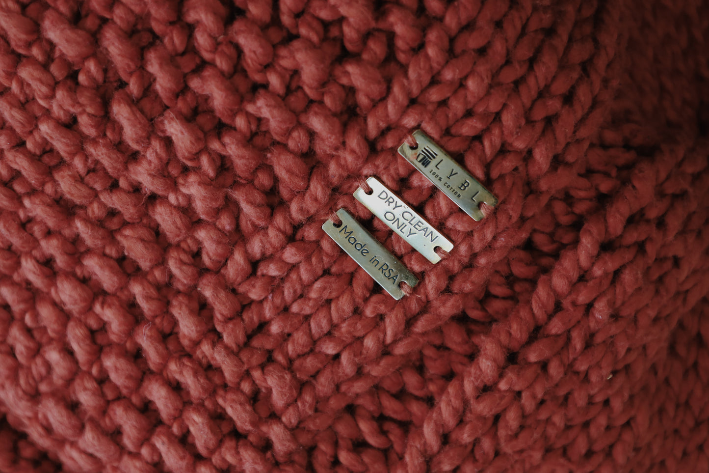 Traditional 100% Cotton Protea Checker Weave Throw