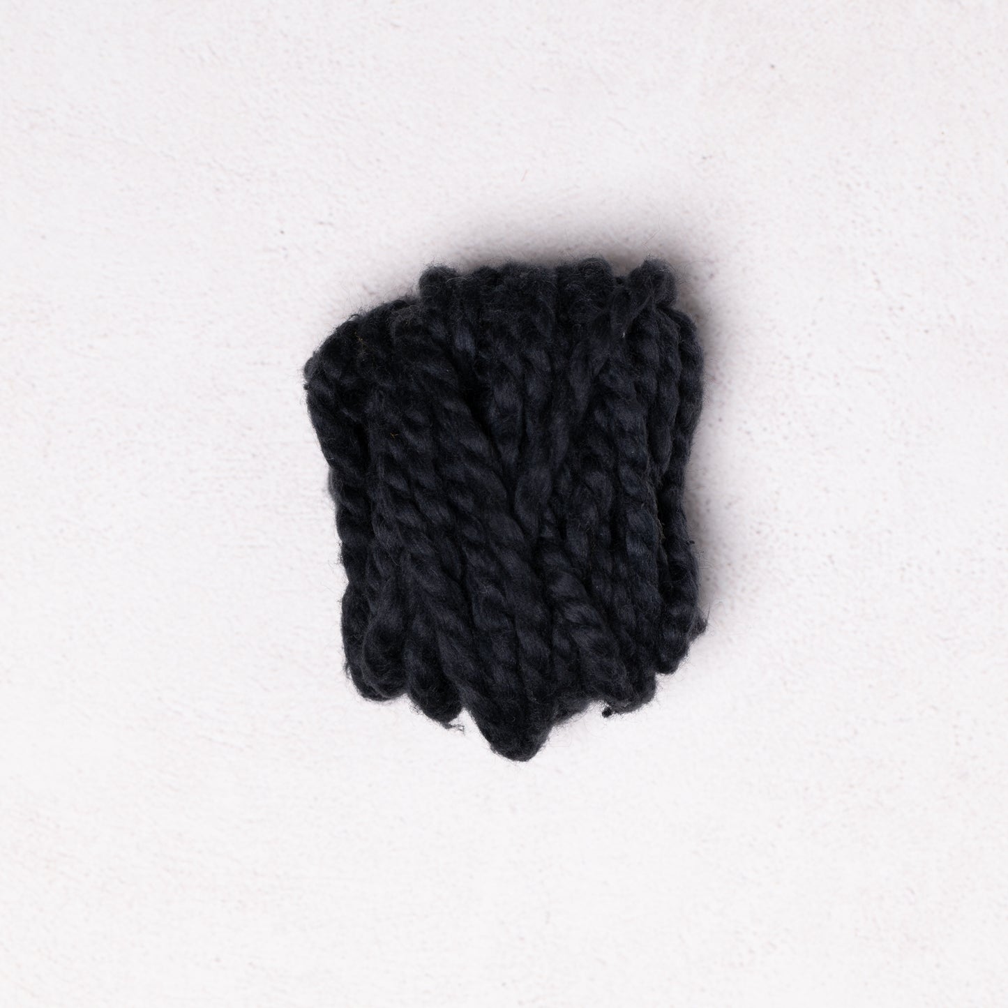 Traditional 100% Cotton Charcoal Chunky Cable-knit Throw