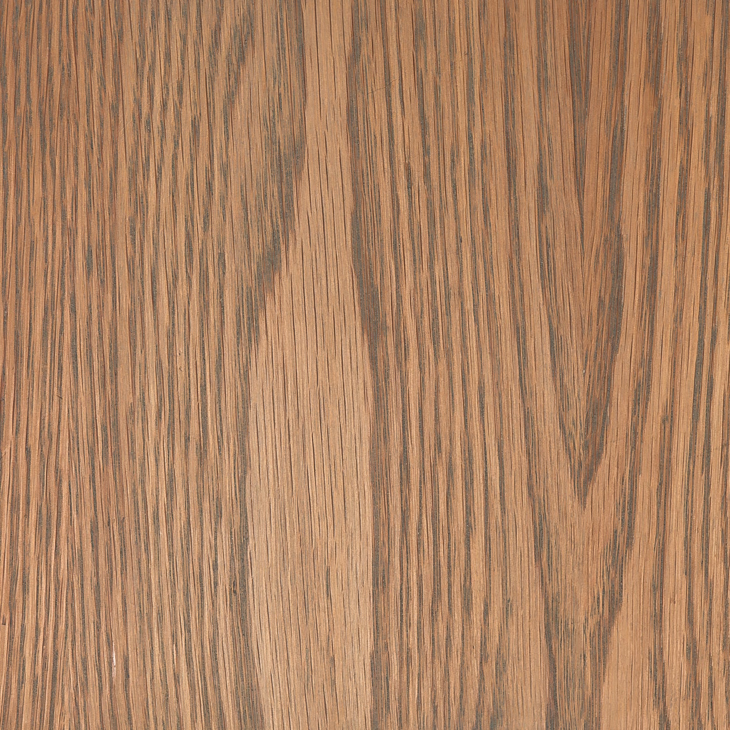 Carved Oak Lamp Base in Olive Grey
