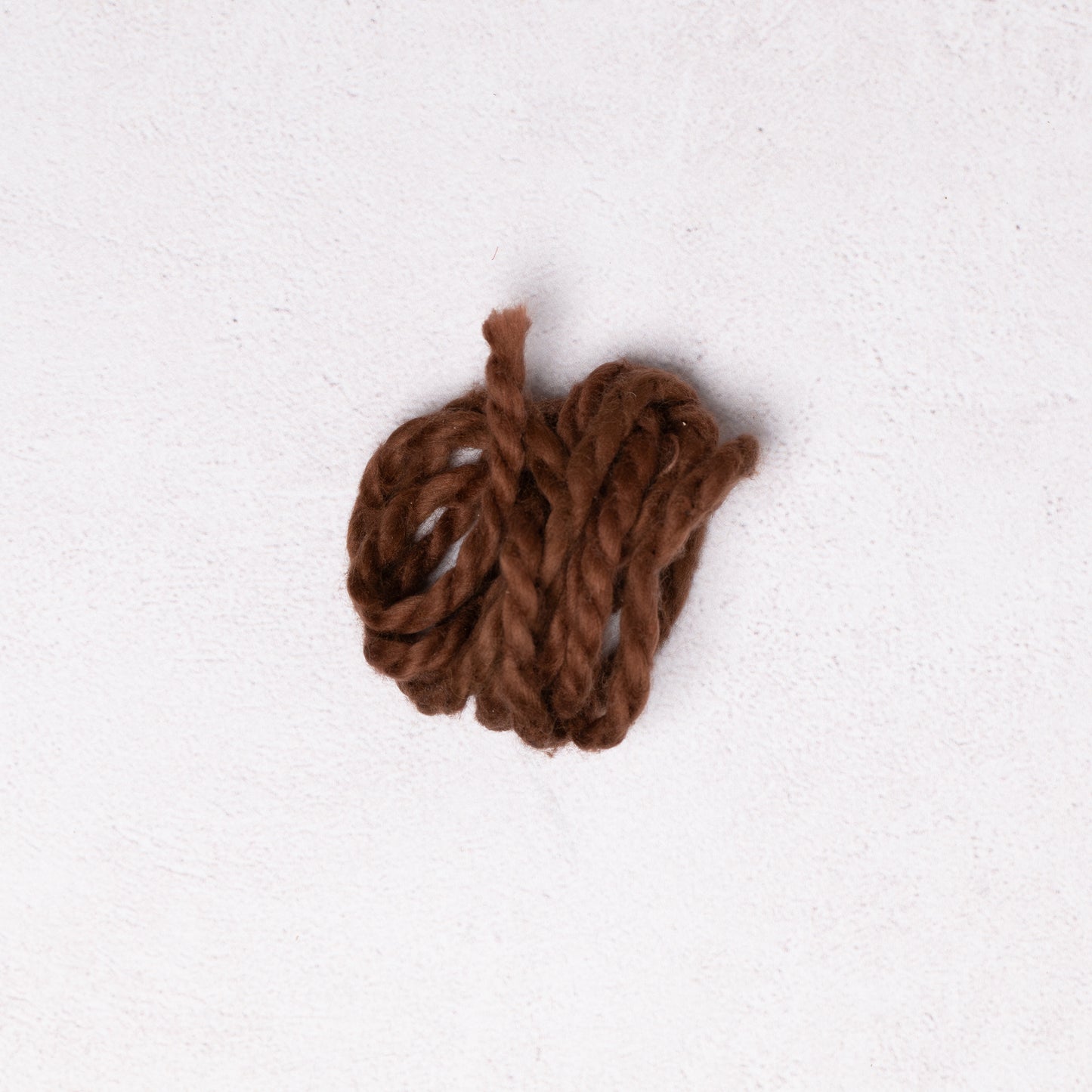 Traditional 100% Cotton Walnut Chunky-knit Throw