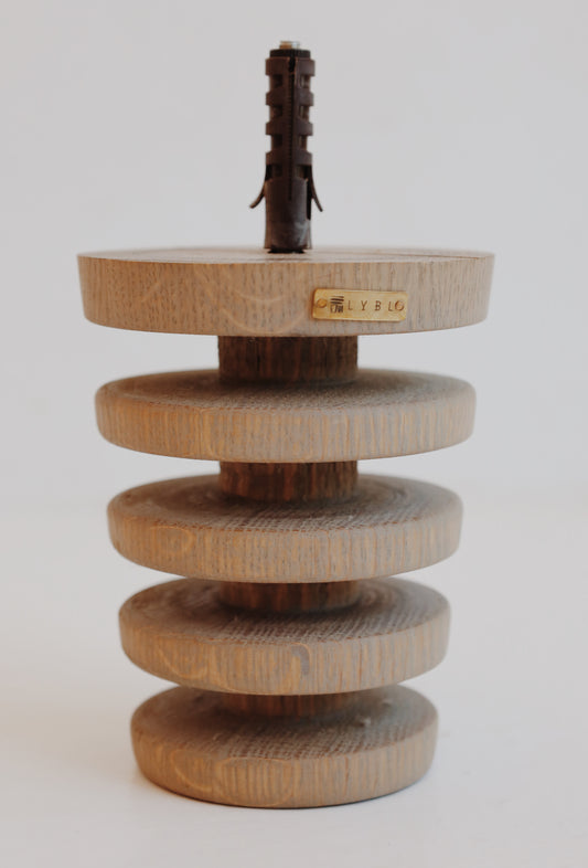 Stack Wall Rack in Silver Grey