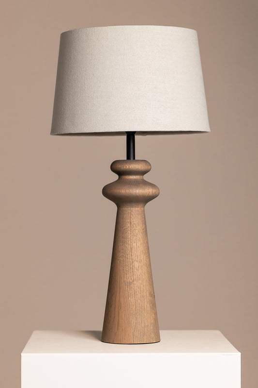 Tapered Drum 100% Cotton Lamp Shade in Chino