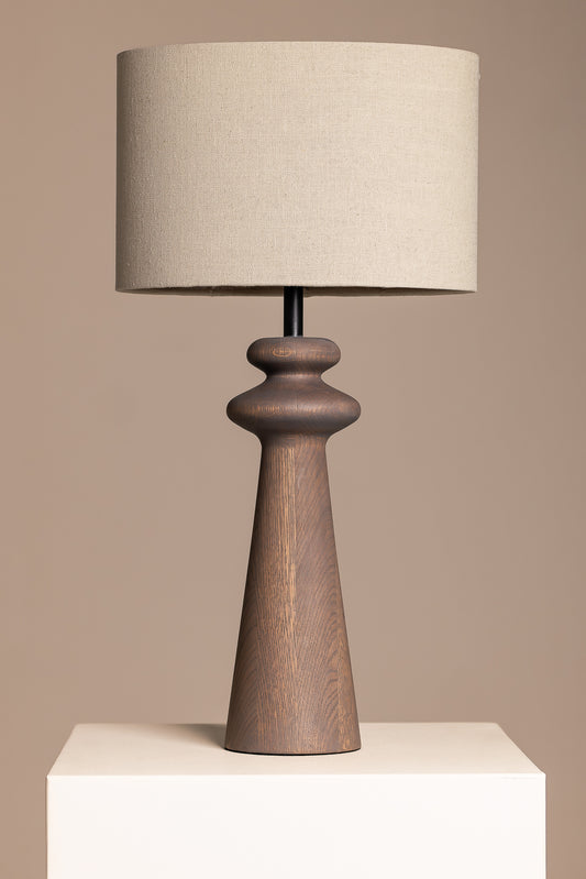 Oval 100% Cotton Lamp Shade in Antique