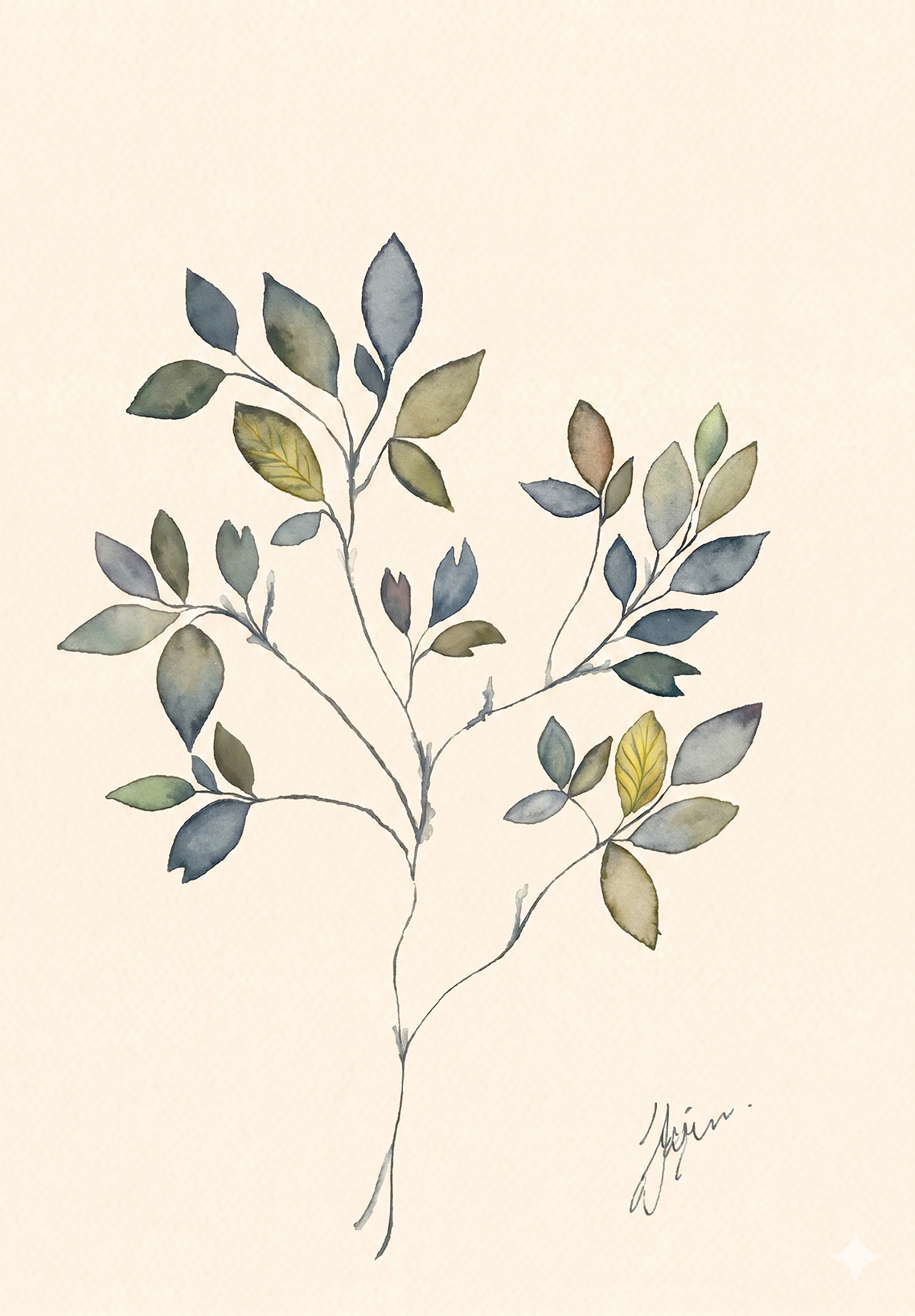 Wall Art Botanical Prints: Artwork 24