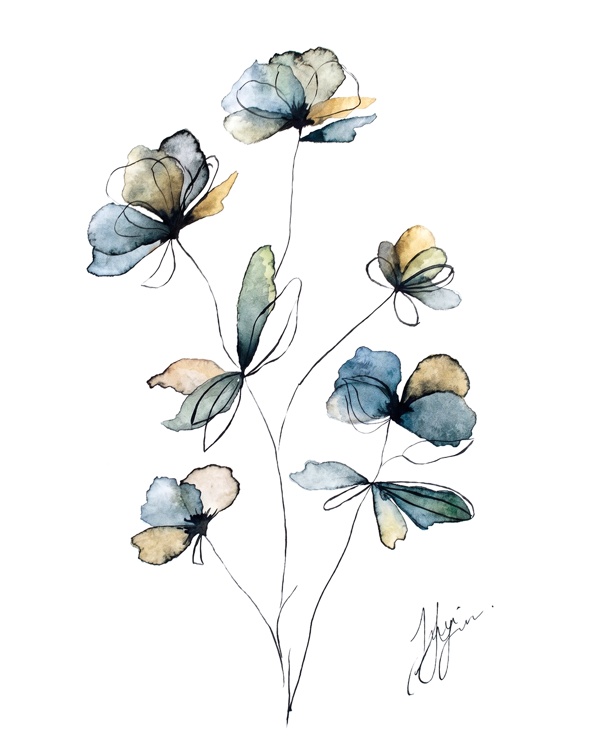 Wall Art Botanical Prints: Artwork 04