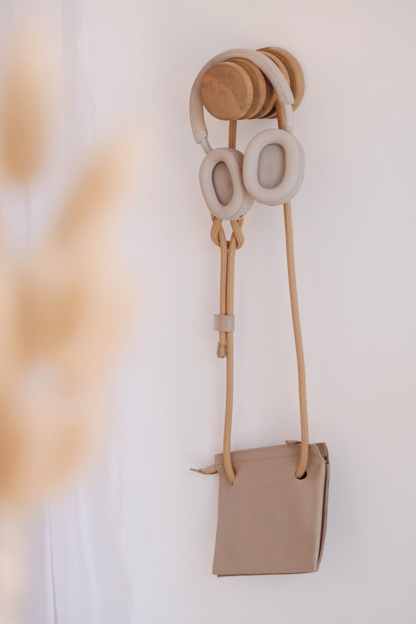 Stack Wall Rack in Olive Grey