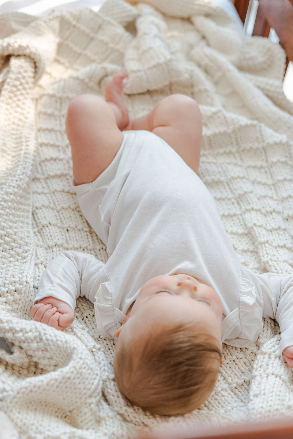 Heritage Baby Blanket in Oatmeal
