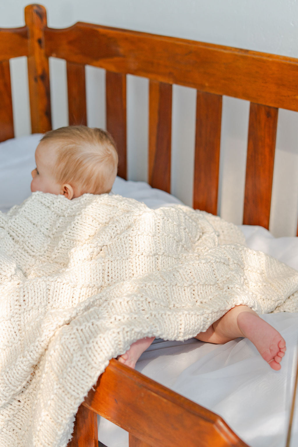 Heritage Baby Blanket in Oatmeal