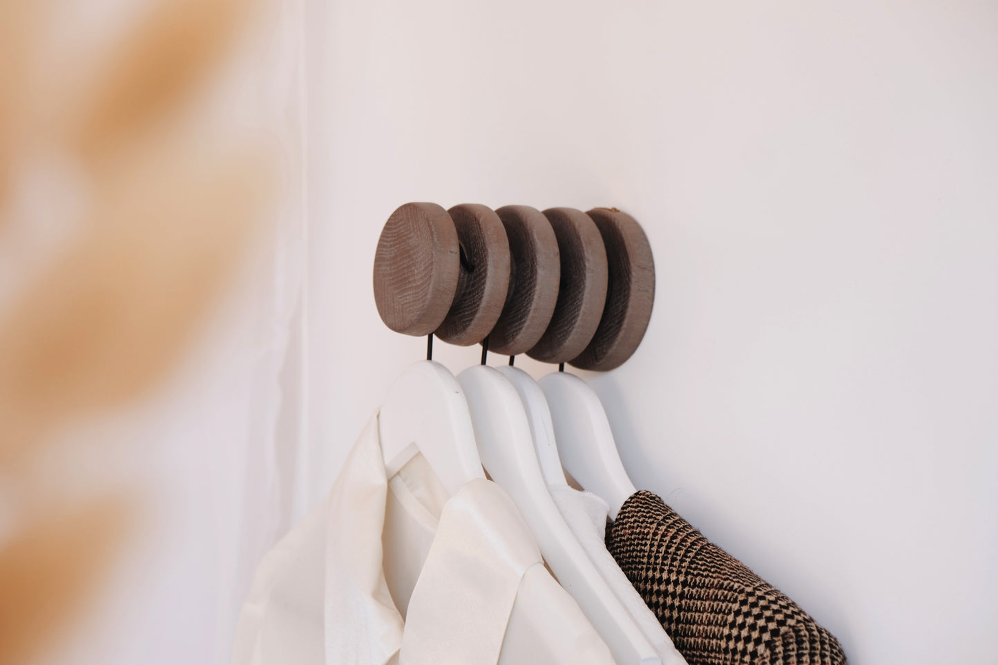 Stack Wall Rack in Silver Grey